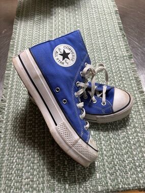 Converse Royal Blue Chuck Taylor High Top Sneakers